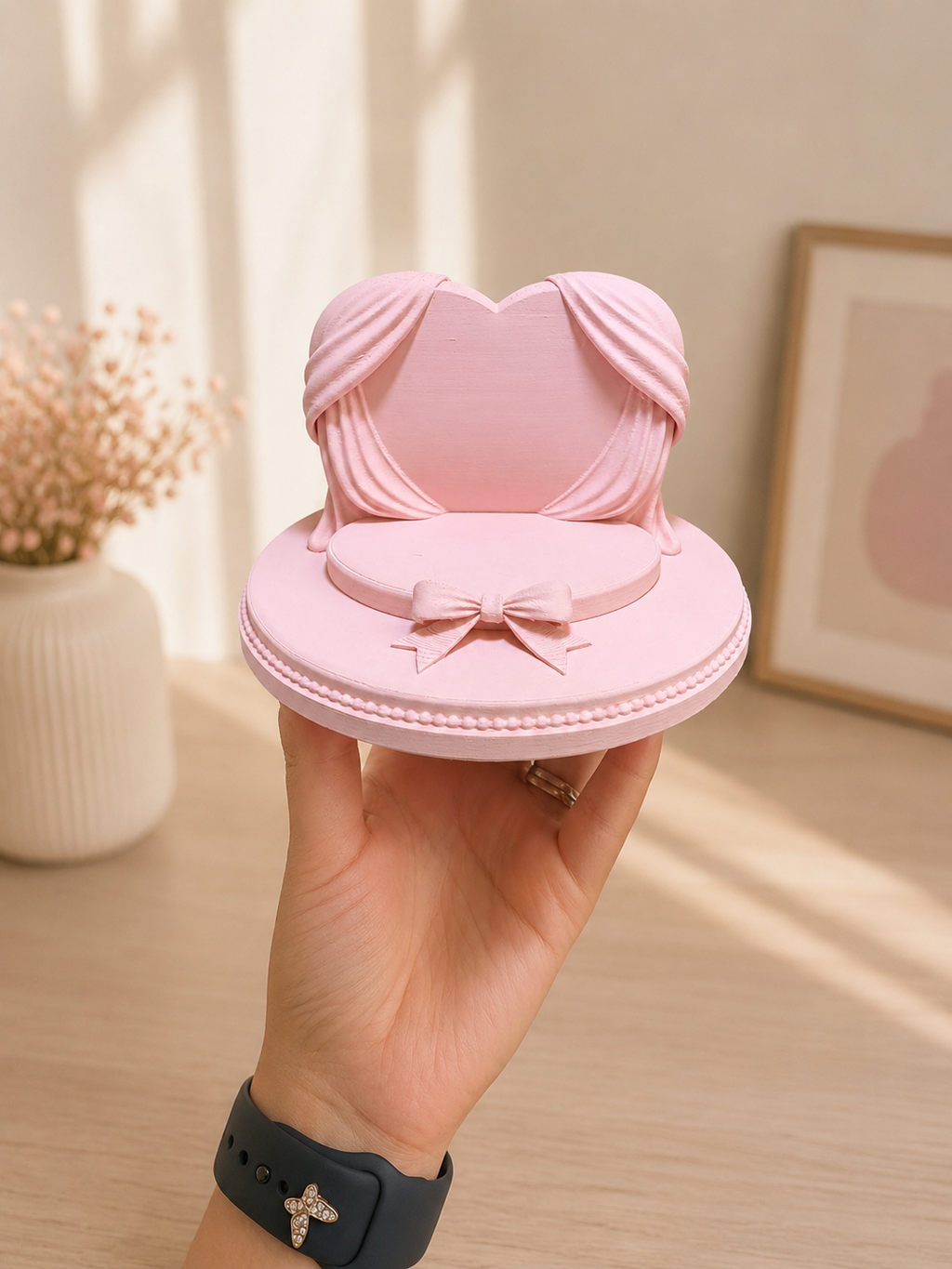 3D Printed Bow Jewelry Holder