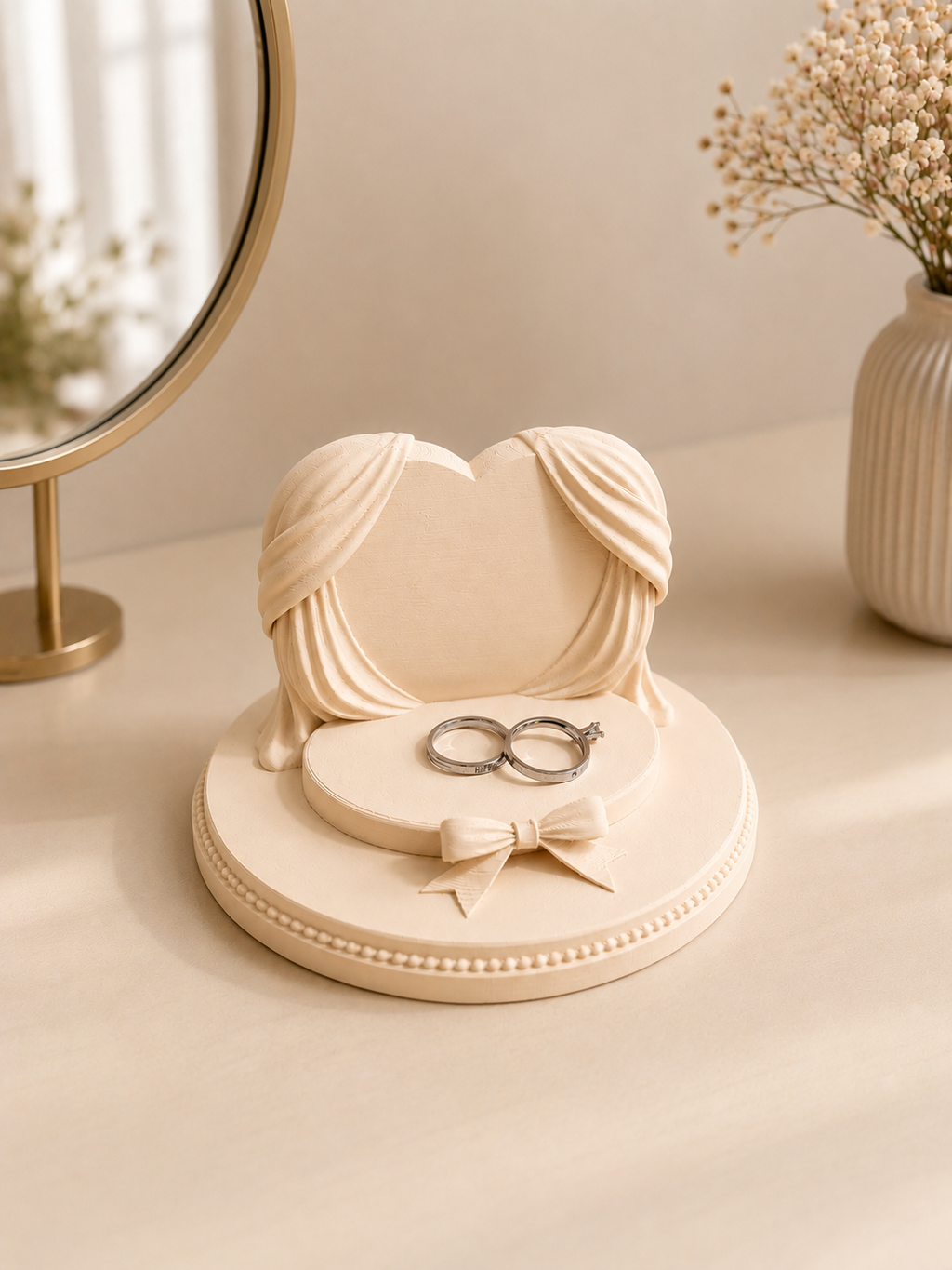 3D Printed Bow Jewelry Holder