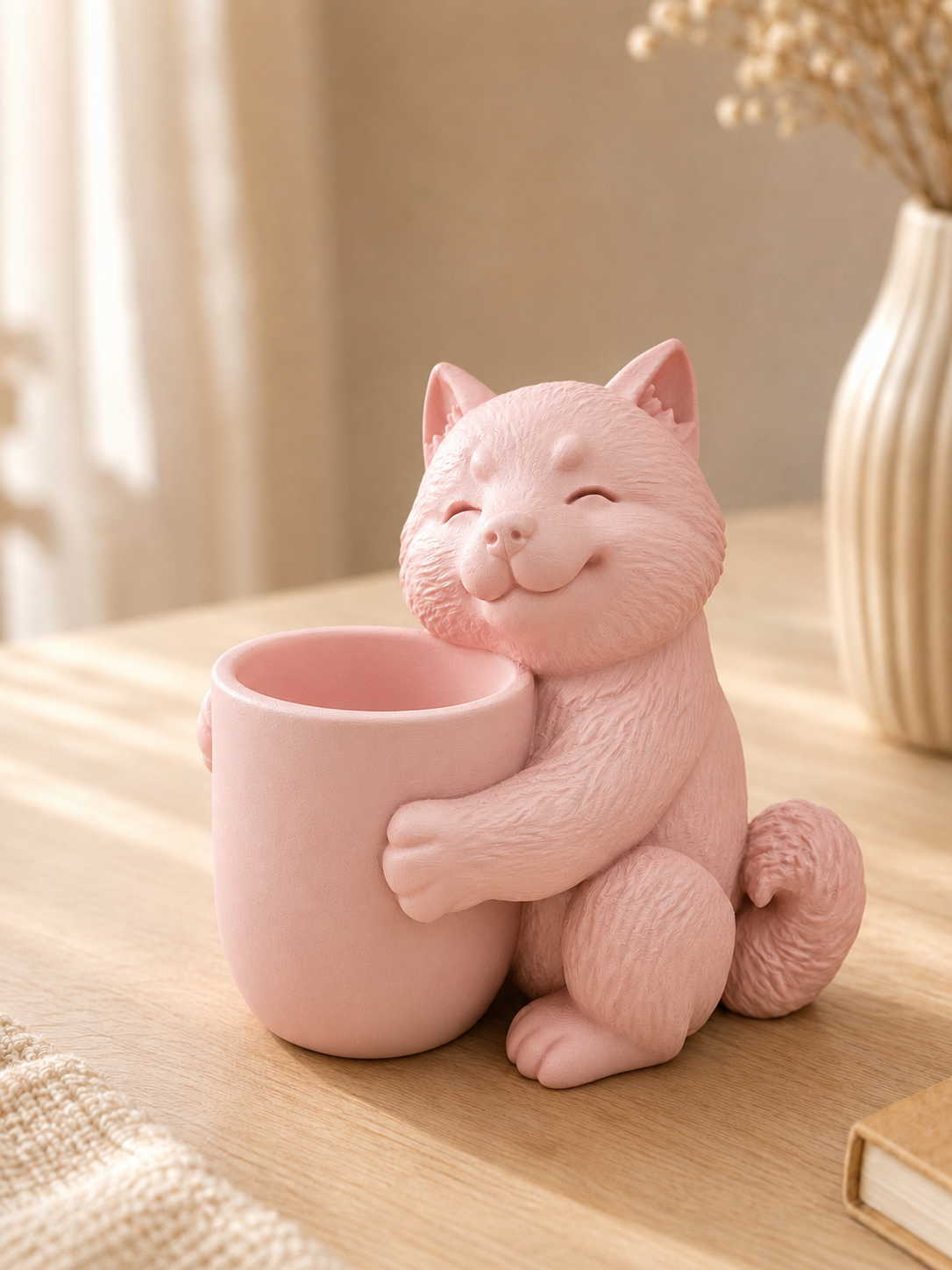3D Printed Shiba Inu Pen Holder