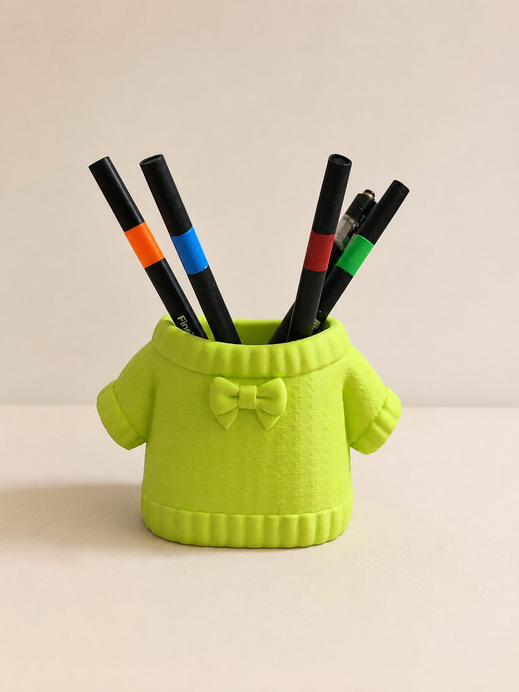3D Printed Sweater Pen Holder