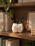 Bow Pen Holder – 3D Printed Coquette Desk Organizer