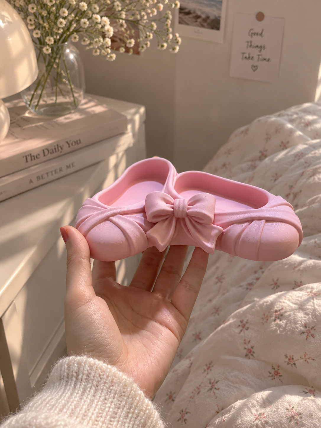 Ballet Flat Jewelry Holder – 3D Printed Bow Jewelry Tray
