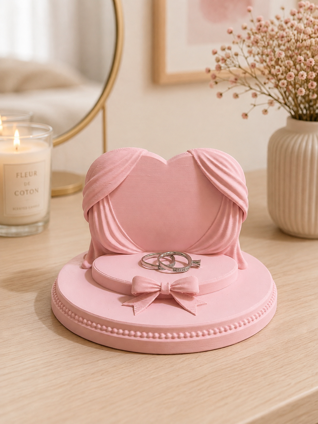 3D Printed Bow Jewelry Holder
