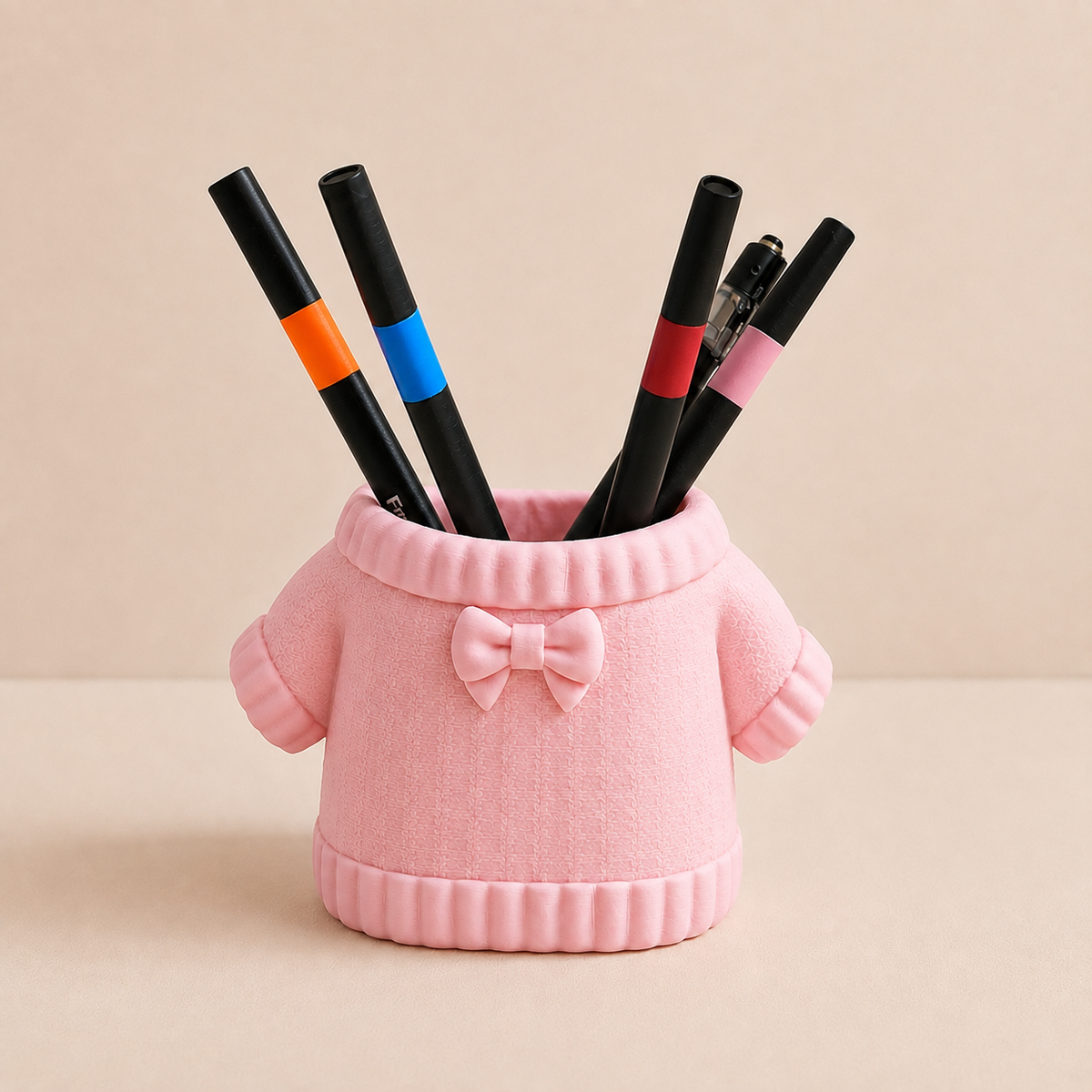 3D Printed Sweater Pen Holder