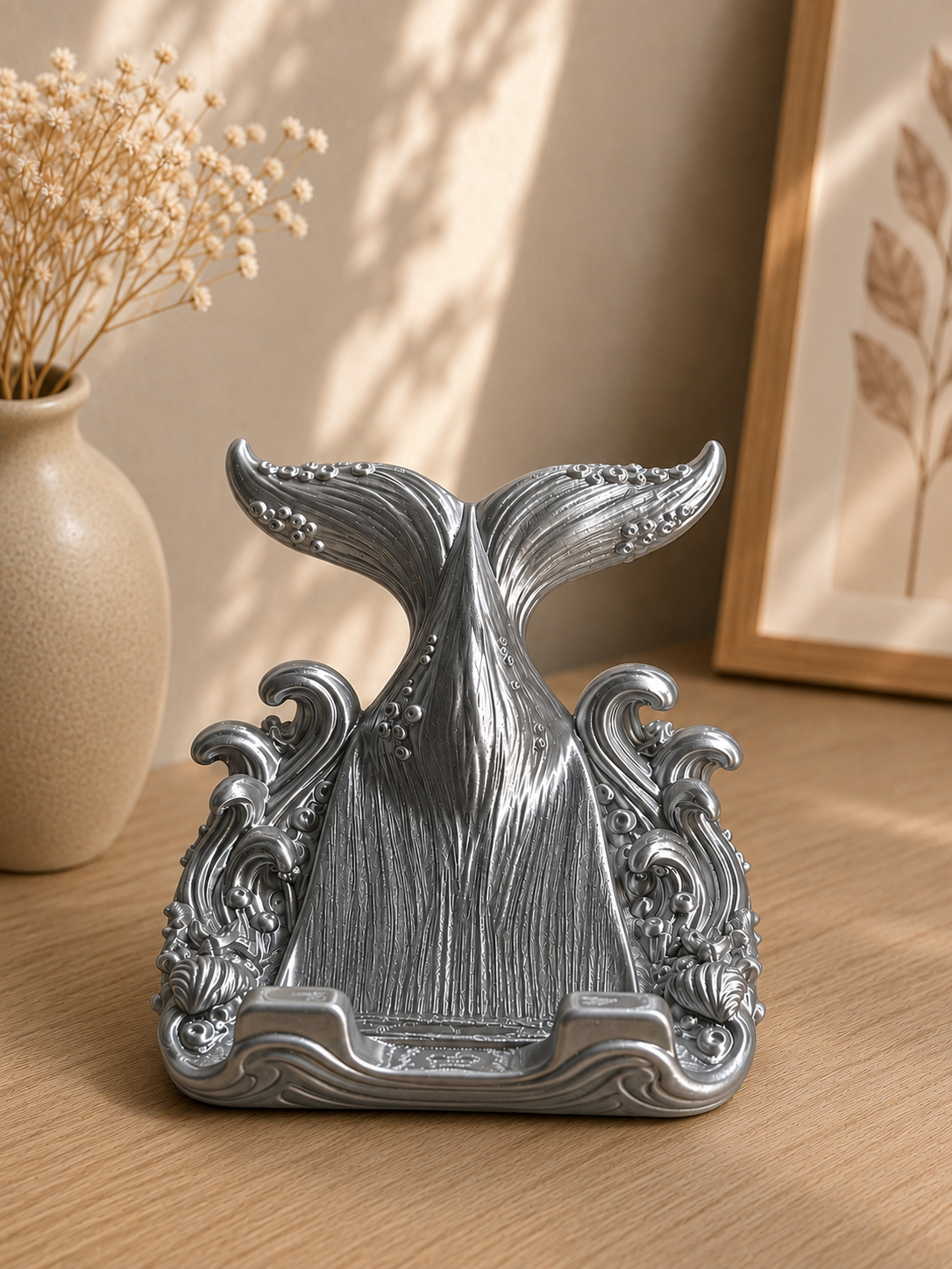 3D Printed Whale Tail Phone Holder