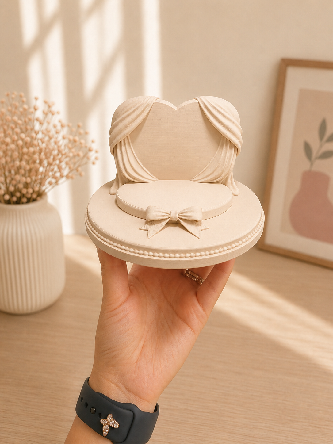3D Printed Bow Jewelry Holder