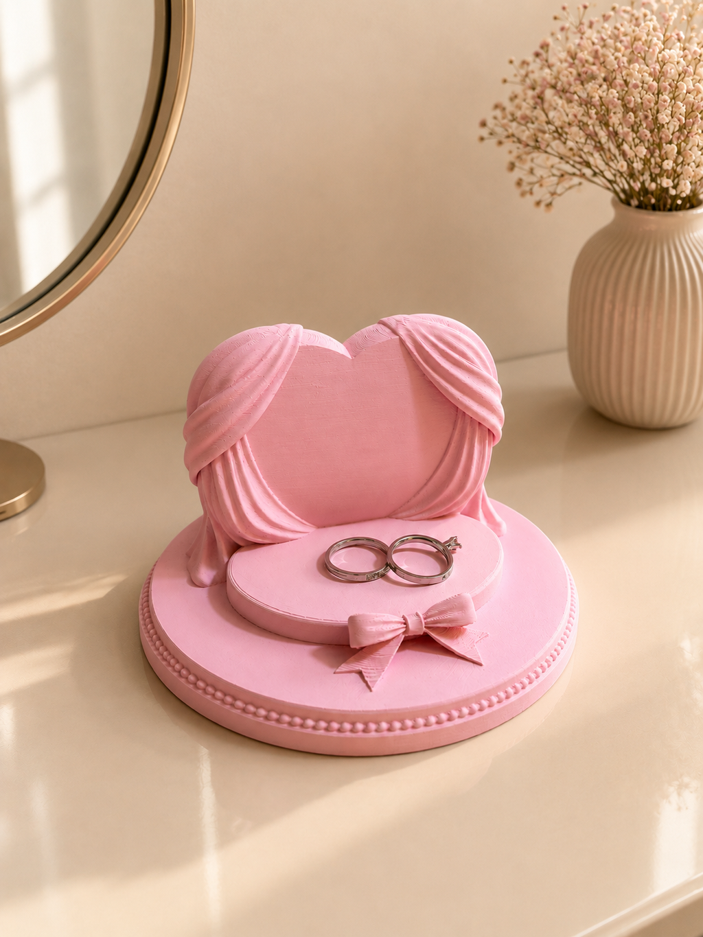 3D Printed Bow Jewelry Holder