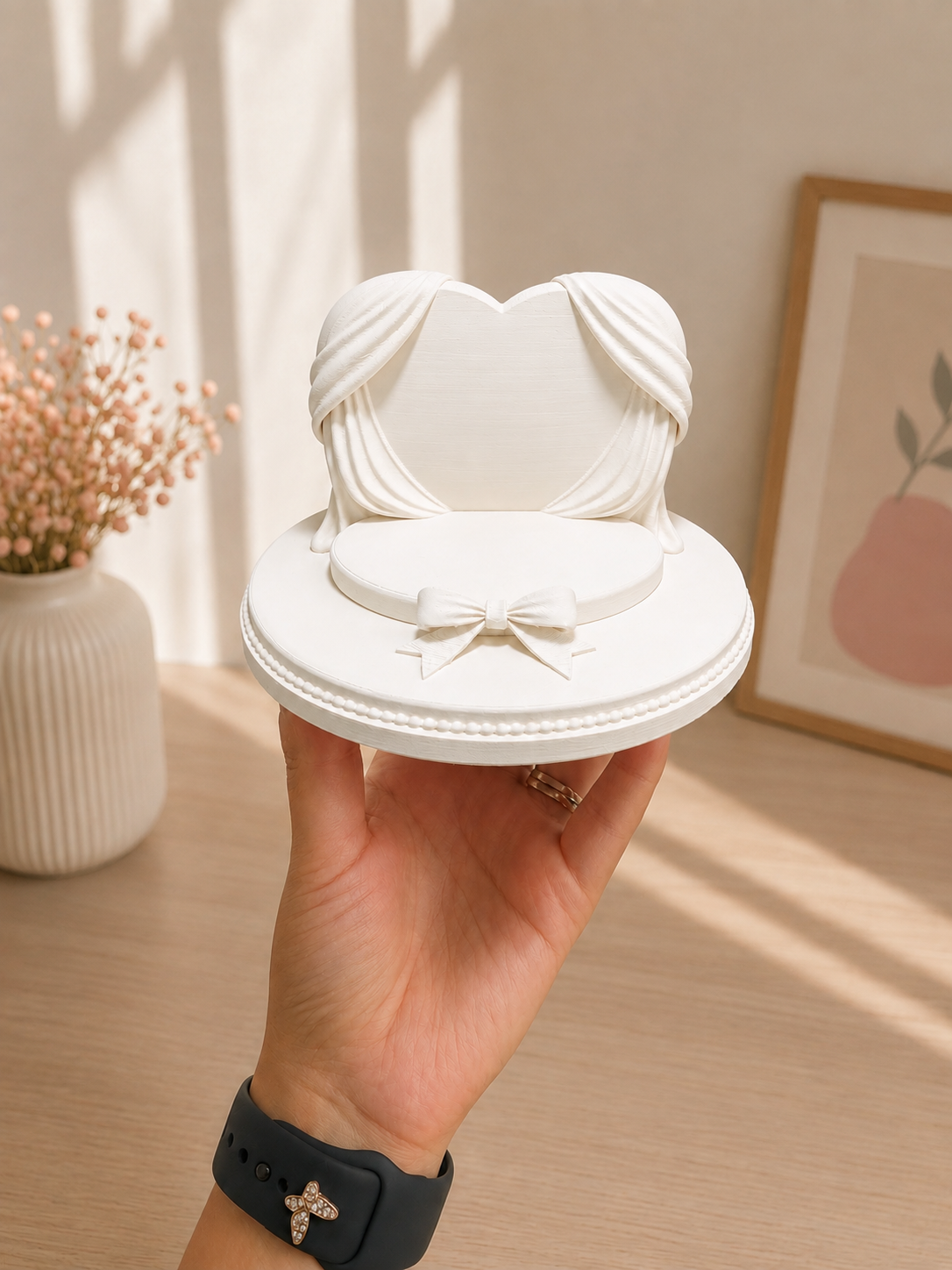3D Printed Bow Jewelry Holder