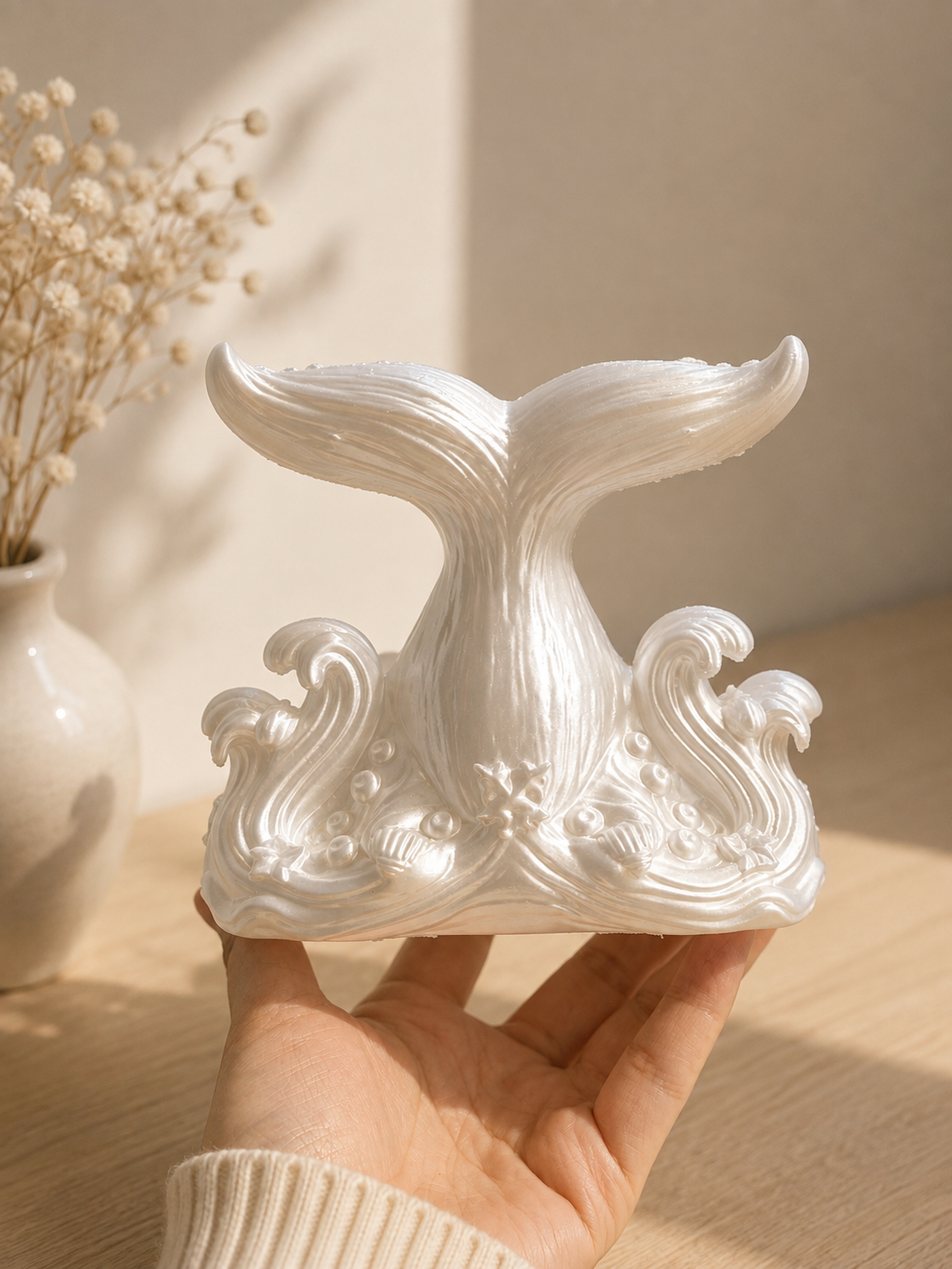 3D Printed Whale Tail Phone Holder