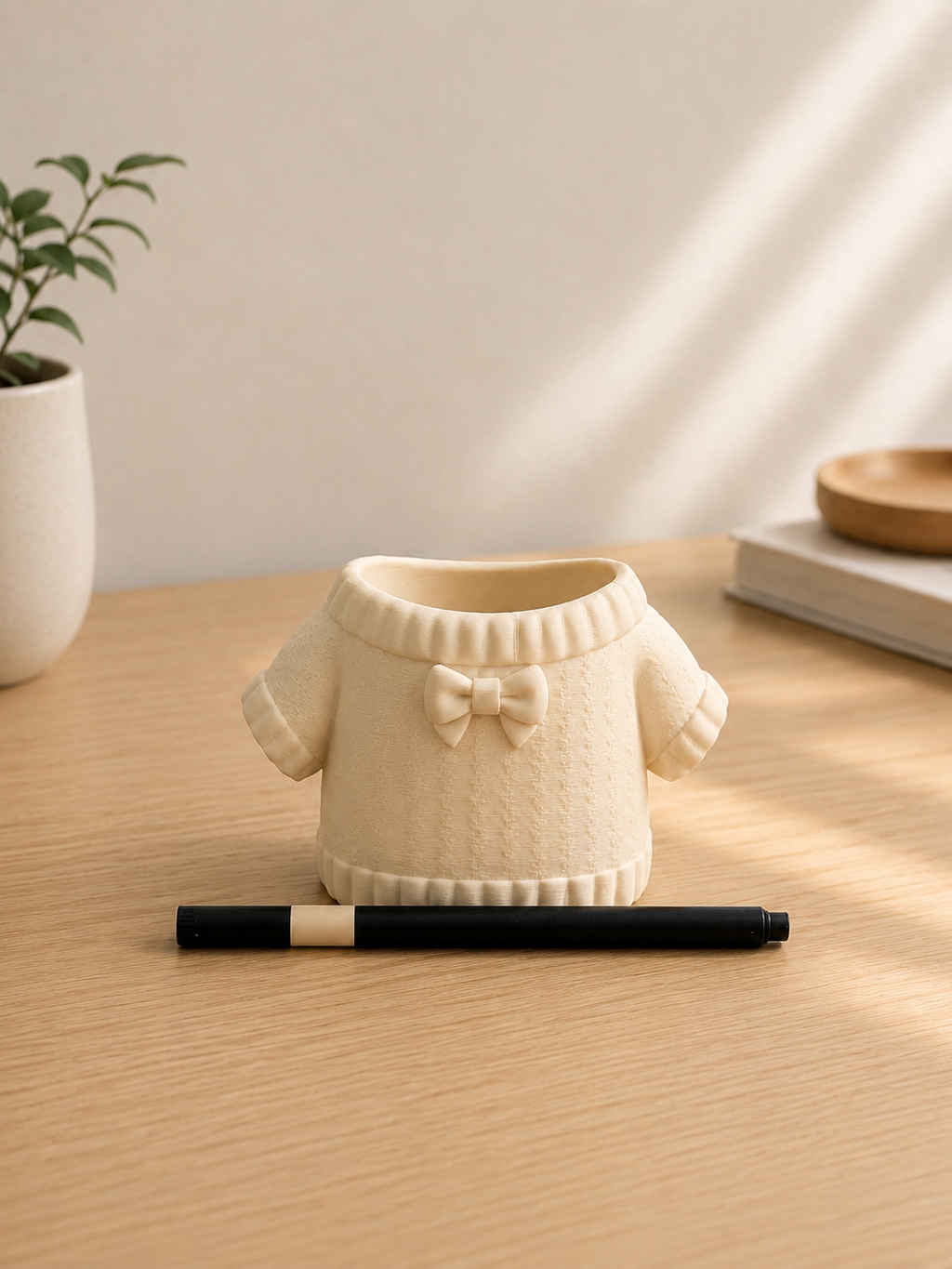 3D Printed Sweater Pen Holder