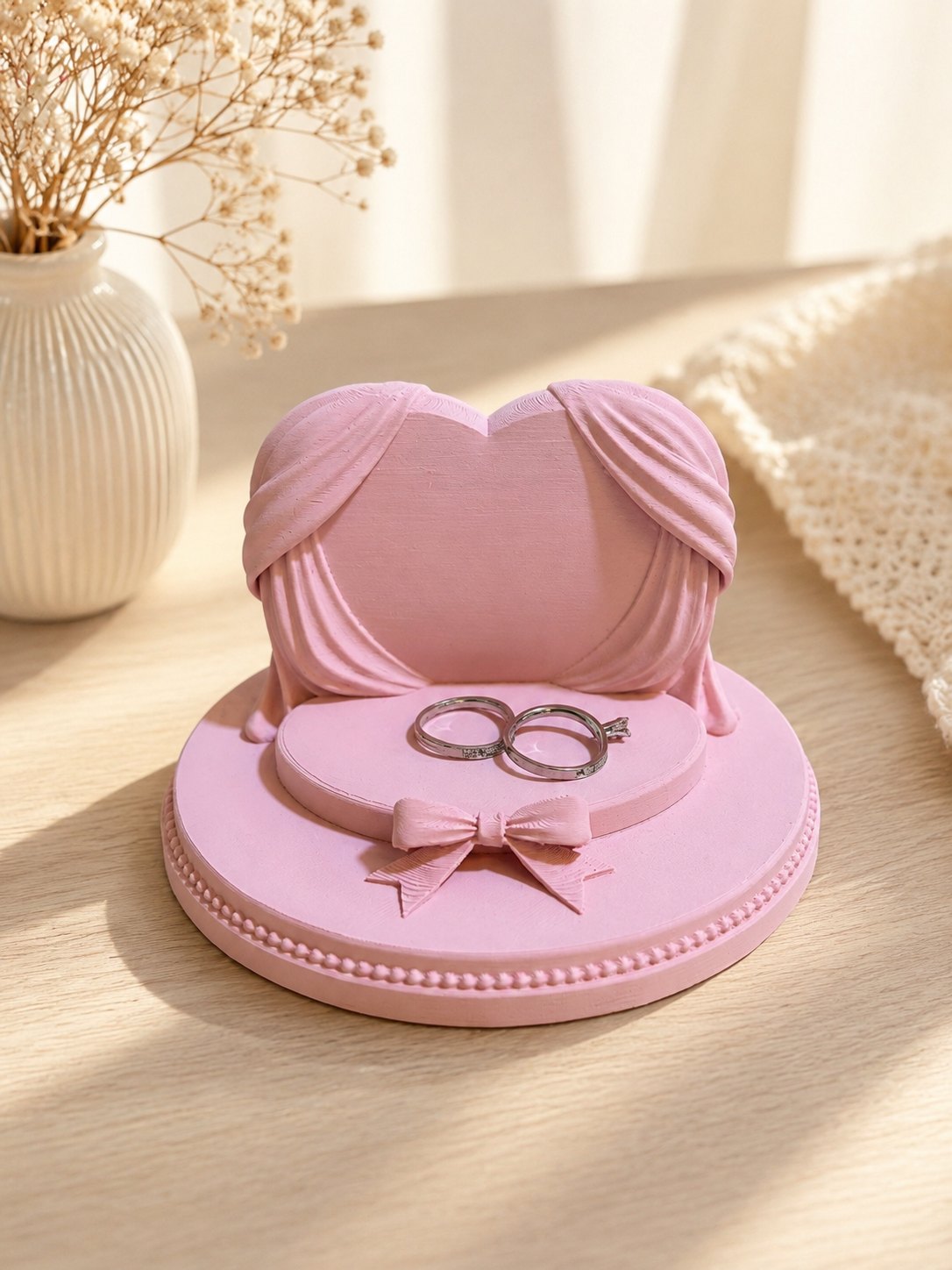 3D Printed Bow Jewelry Holder
