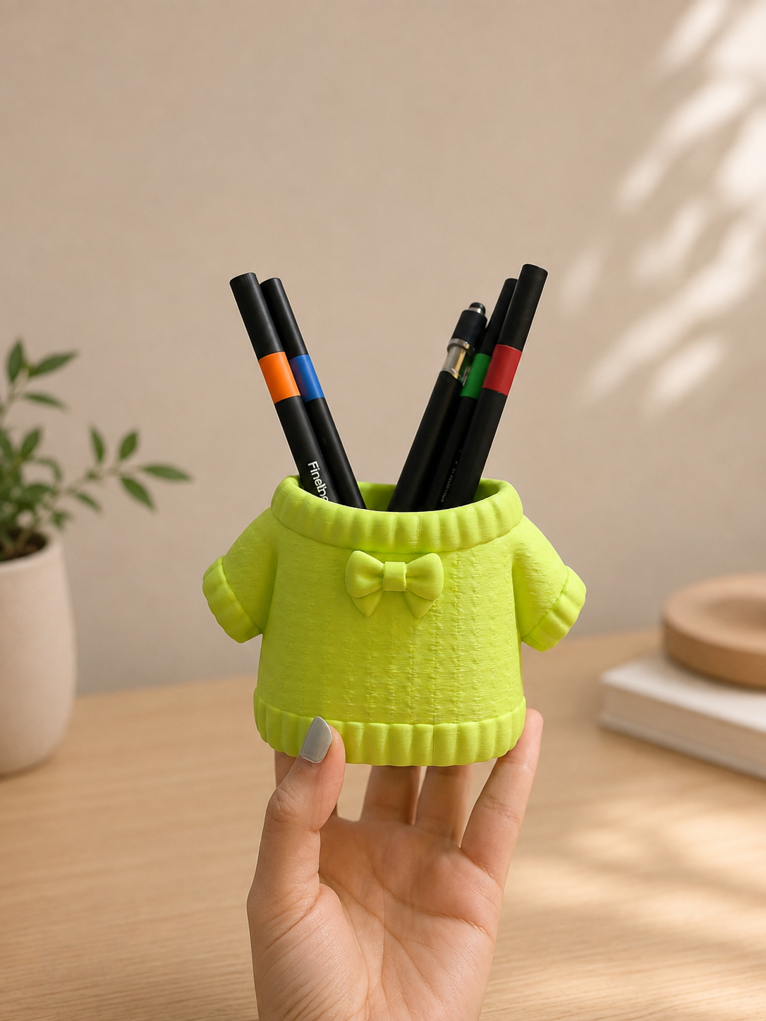 3D Printed Sweater Pen Holder