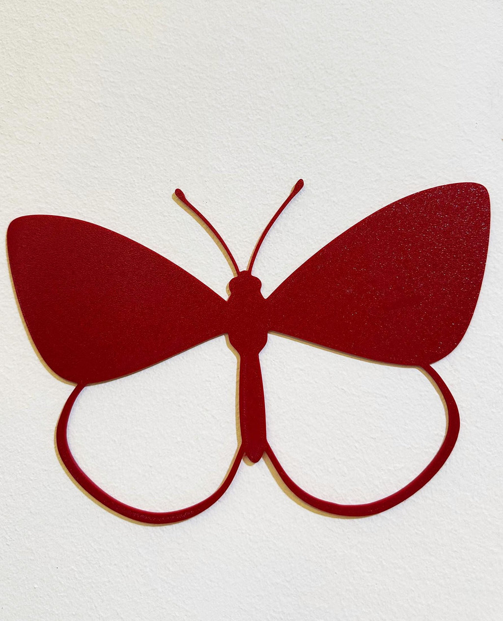 Colorful 3D Printed Butterfly Wall Decor, Nursery Wall Art, No Adhesive