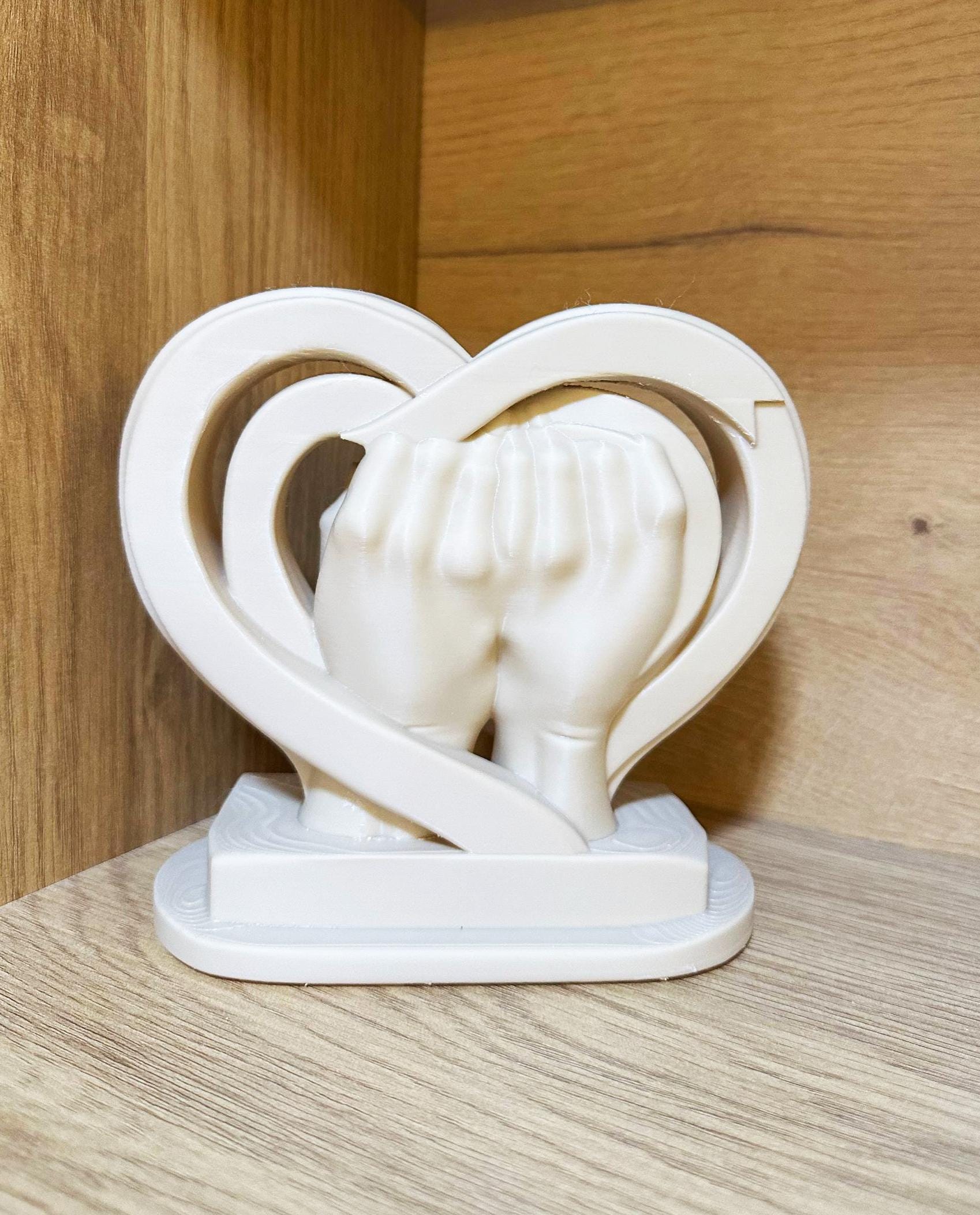 3D Printed Sculpture, Memorial Baby Angel, Miscarriage Gift