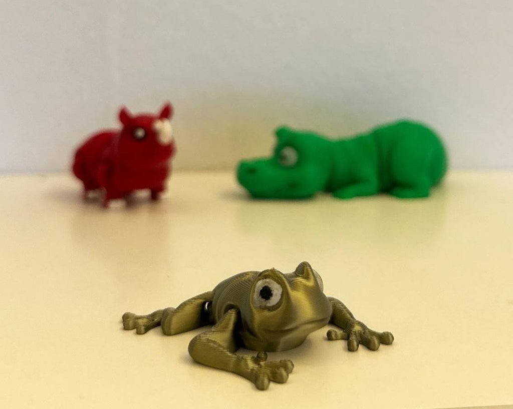 3D Printed Animal Mystery Box Cute Mini Animal Figurines Surprise Pack Kids Gift Collectible Toy Set