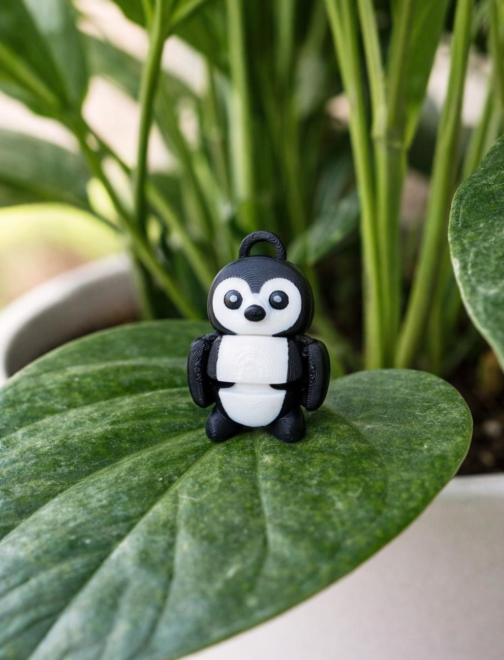 3D Printed Articulated Animal Keychain and Fidget Toy | Cute Flexi Animal | Kawaii Desk Toy