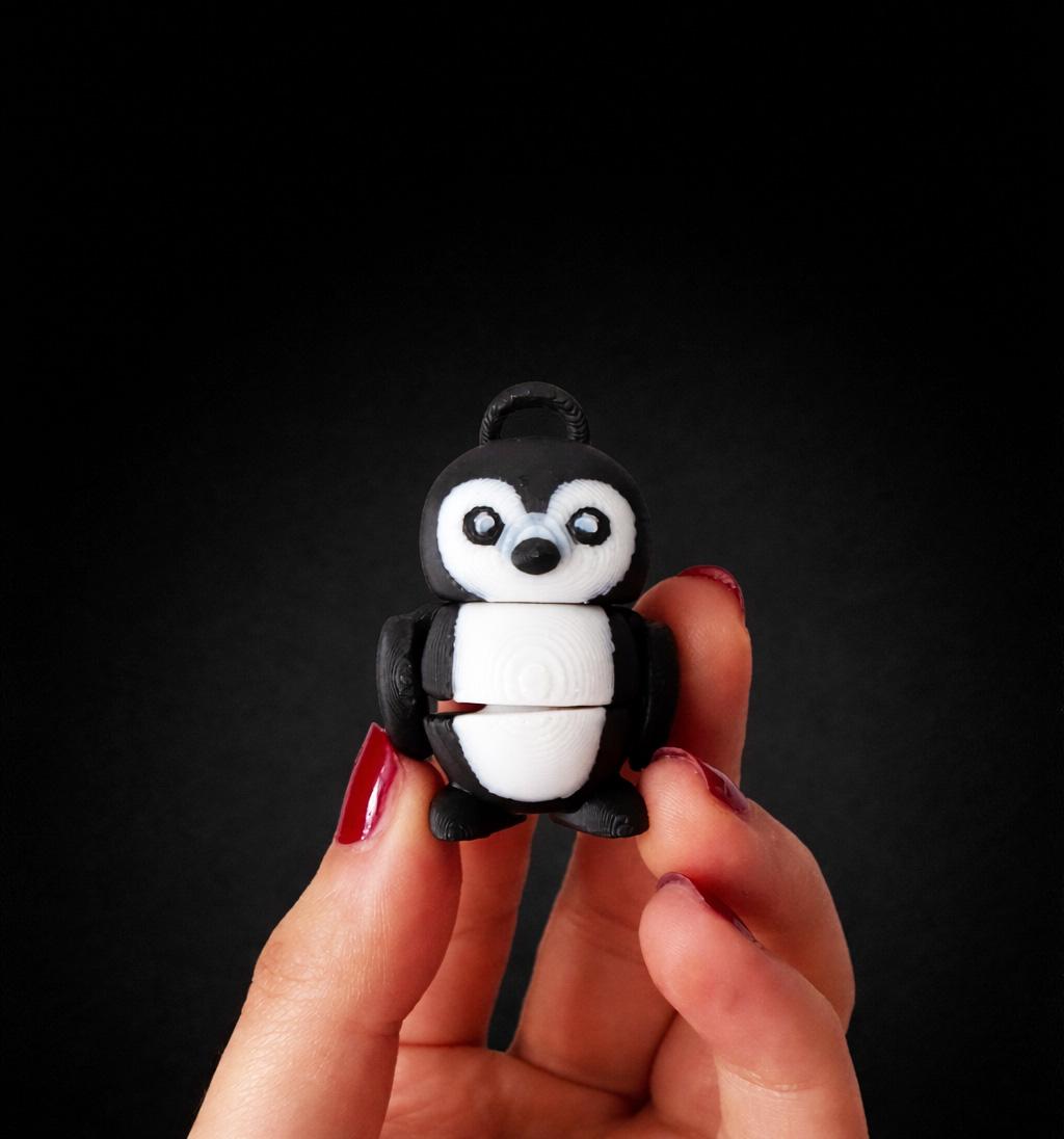 3D Printed Articulated Animals, Flexible Fidget Toys, Desk Decor, Keychain Option