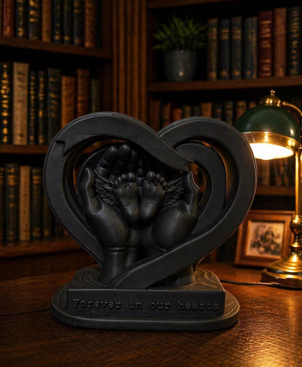 3D Printed Sculpture, Memorial Baby Angel, Miscarriage Gift