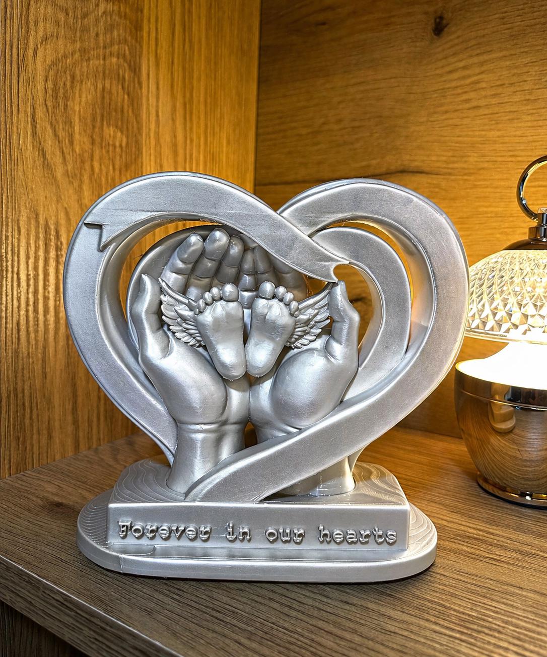 3D Printed Sculpture, Memorial Baby Angel, Miscarriage Gift