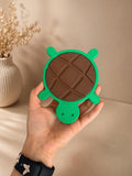 3D Printed Turtle Coaster, Cute Drink Coaster, Coffee Mug Holder, Desk and Table Decor
