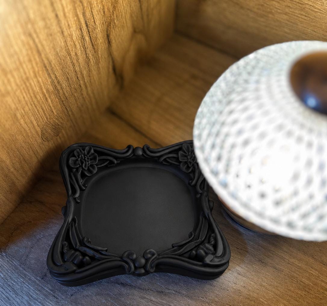 3D Printed Trinket Dish, Coquette Jewelry Tray, Cute Ring Holder