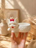 3D Printed Puppy Pot , Yorkshire Terrier Dog Planter , Kawaii Desk Decor, Small Succulent Planter,Dog Lover Gift