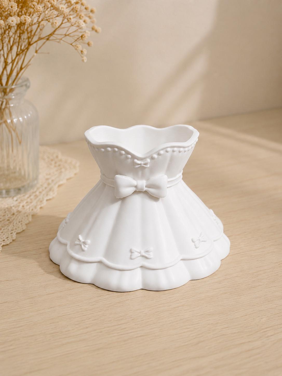 3D Printed Ring Holder, Princess, Jewelry Holder, Bow Decor, Vanity Organizer, Gift for Her