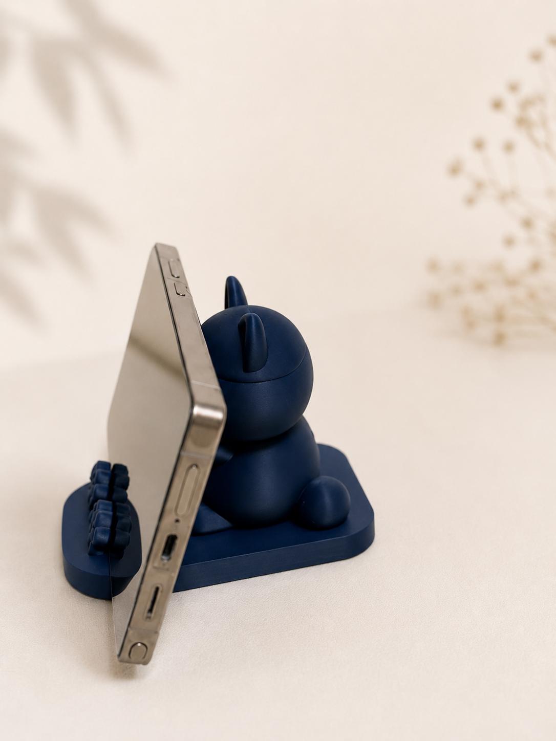 3D Printed Cat Mobile Holder, Tablet Stand,Handmade Desk Accessory, Cat Lover Gift, Kawaii Phone Holder for Desk