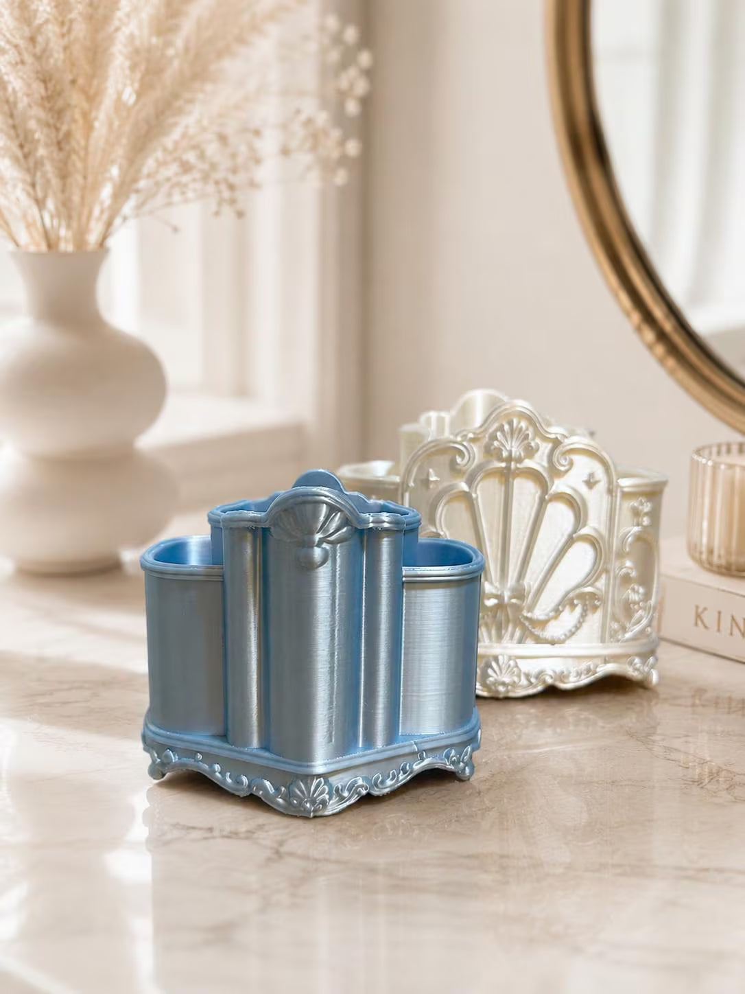 Vintage Baroque Vanity Organizer