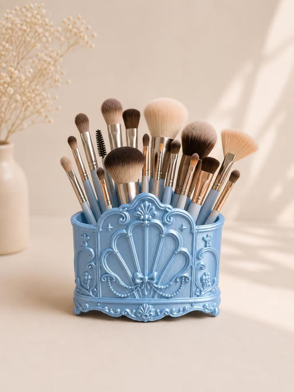 Small vintage Baroque vanity organizer